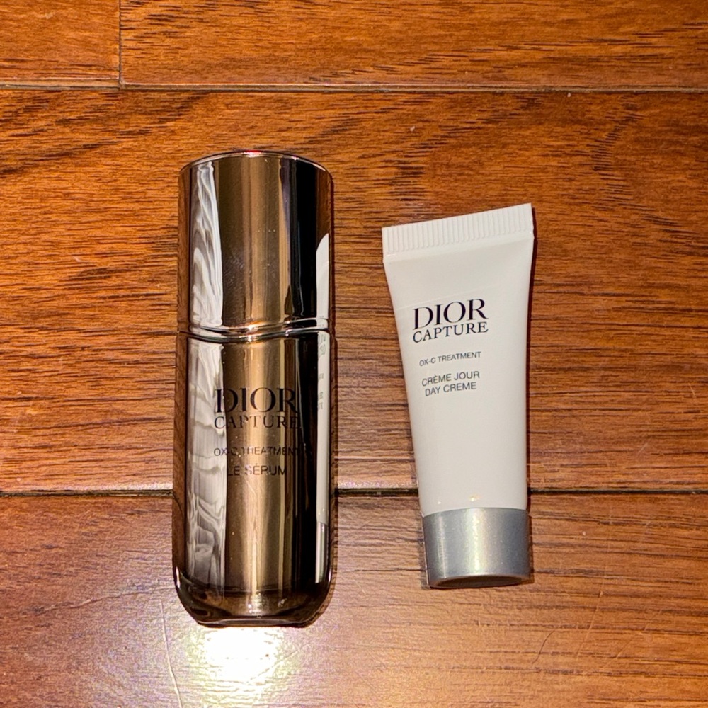 NEW Dior drawstring pouch with skincare - Picture 4 of 5